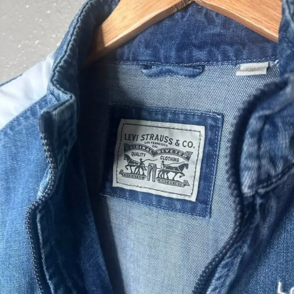 Levi's Denim Track Jacket